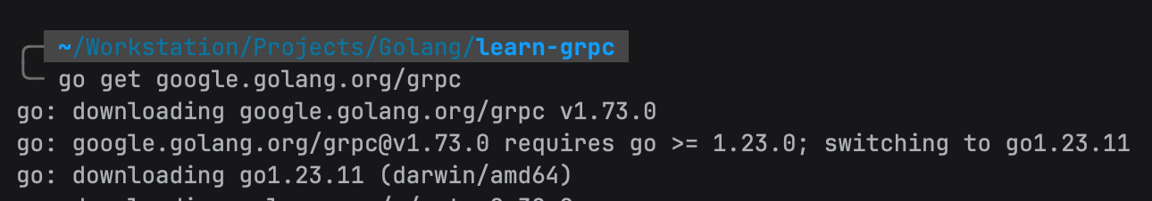 go grpc